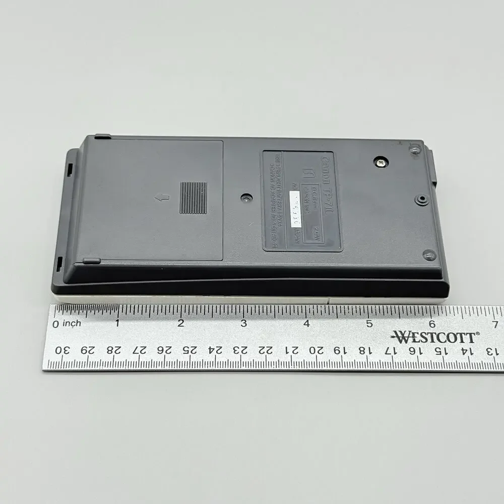 Canon TP-7 Pocket Printer Calculator Battery Operated Works As Is